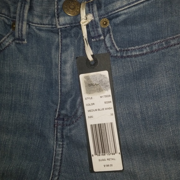 Marc Jacobs Brooke Tall Straight Jeans Sz 25 NWT - Picture 4 of 7